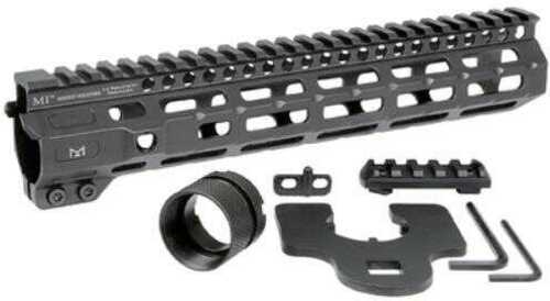 Midwest Industries MICRM105 Combat AR-15 Black Hardcoat Anodized Aluminum/Polymer 10.50" Picatinny/M-LOK